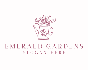 Garden Planting Gardener logo design