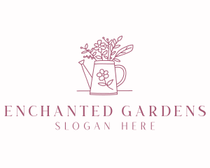 Garden Planting Gardener logo design