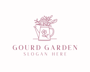 Garden Planting Gardener logo design