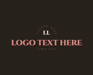Fashion - Luxurious Boutique Brand logo design