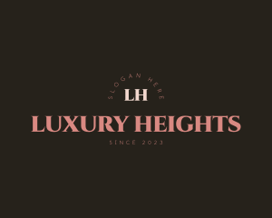 Luxurious Boutique Brand logo design