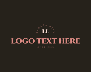 Event Styling - Luxurious Boutique Brand logo design