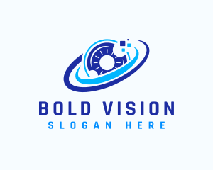 Eye Security Camera logo design