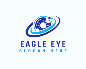 Eye Security Camera logo design