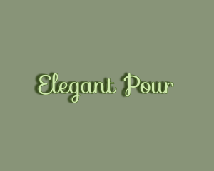 Elegant Cursive Boutique logo design