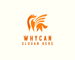 Winged Fox Company Logo