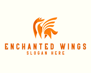 Winged Fox Company logo design