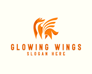 Winged Fox Company logo design