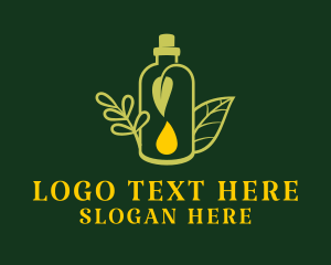 Drop - Organic Oil Jar logo design