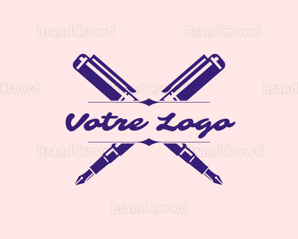 Author Pen Novel Logo