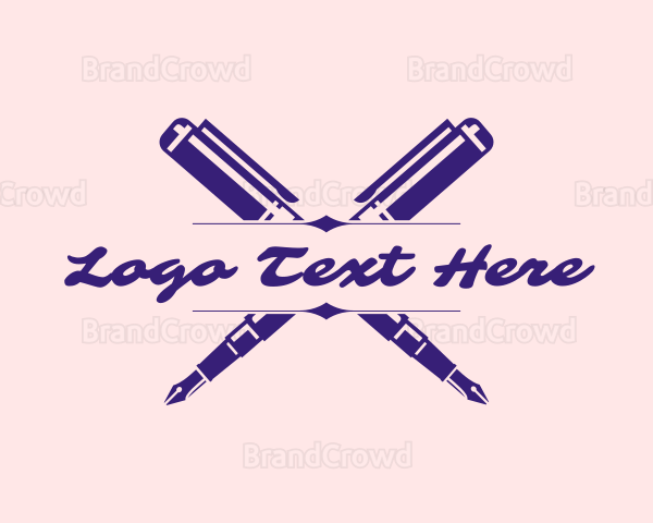 Author Pen Novel Logo