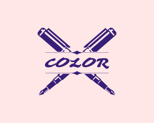 Emblem - Author Pen Novel logo design