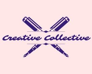 Author Pen Novel logo design