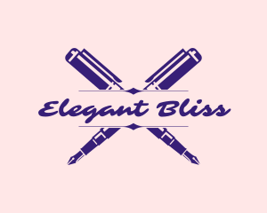 Classic - Author Pen Novel logo design