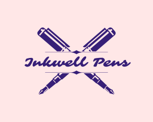 Pen - Author Pen Novel logo design