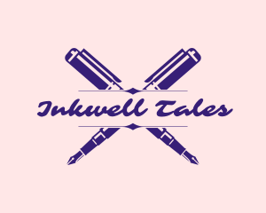 Author Pen Novel logo design