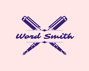 Author - Author Pen Novel logo design