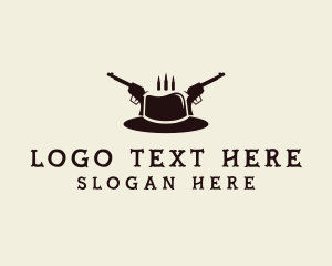 Tavern - Western Fedora Hat logo design