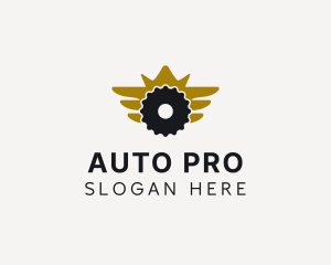 Gear Wings Auto Logo