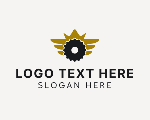 Fixer - Gear Wings Auto logo design