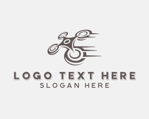 Technology - Aerial Photography Drone logo design