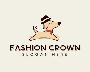 Dog Hat Pet Fashion logo design