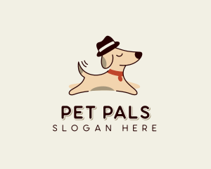 Dog Hat Pet Fashion logo design