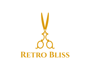 Nostalgia - Golden Shears Grooming logo design