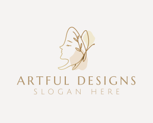 Luxury Beauty Salon logo design