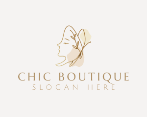 Chic - Luxury Beauty Salon logo design