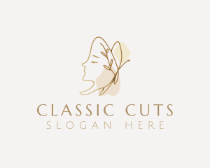 Luxury Beauty Salon logo design