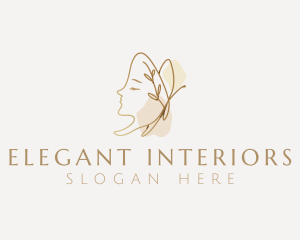 Luxury Beauty Salon logo design