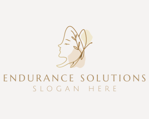 Luxury Beauty Salon logo design