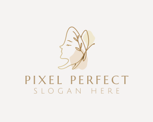 Luxury Beauty Salon logo design