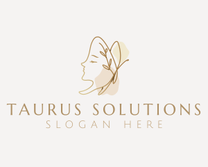 Luxury Beauty Salon logo design