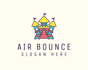 Inflatable Palace Playground logo design