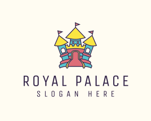 Palace - Inflatable Palace Playground logo design