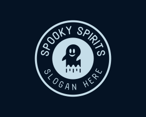 Spooky Ghost Scary logo design