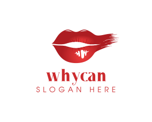 Cosmetics Lipstick Smudge Logo