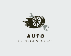 Tire Repair Automotive logo design