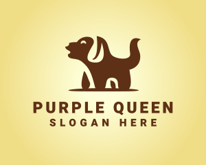 Pet Dog Puppy logo design