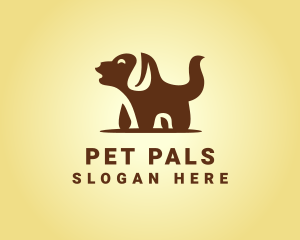 Pet Dog Puppy logo design