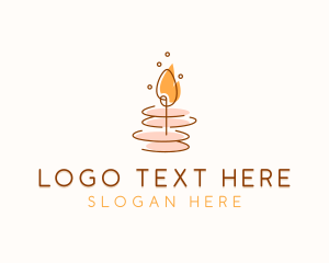 Home Decor - Candlelight Decoration Maker logo design