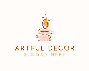 Decor - Candlelight Decoration Maker logo design