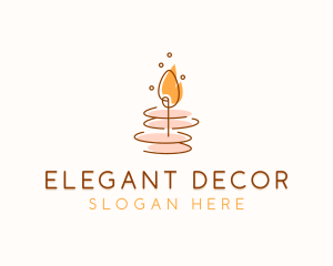 Decor - Candlelight Decoration Maker logo design