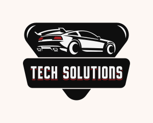 Car Dealership - Car Transportation Vehicle logo design