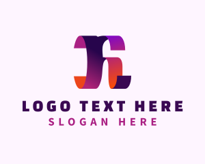 App - Modern Ribbon Firm Letter K logo design