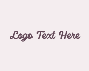 Cursive - Script Beauty Business logo design