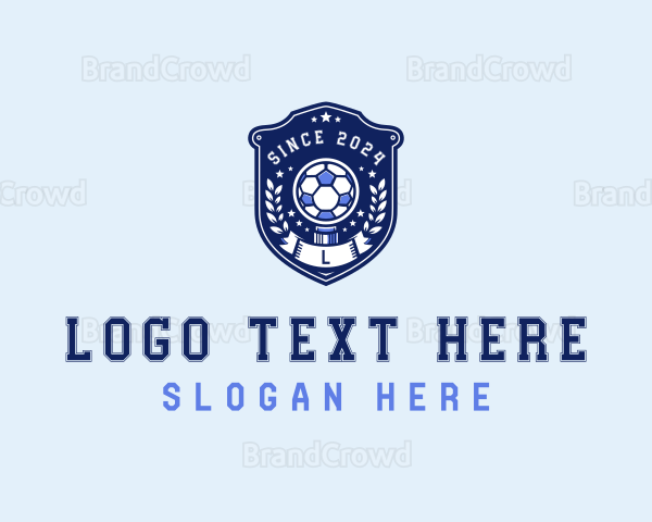 Soccer Sports League Logo