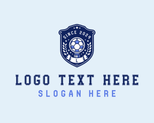 Soccer Sports League Logo